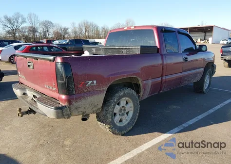 2004 Chevrolet Silverado 1500 Z71 from USA, damaged, VIN 1GCEK19T54E199929